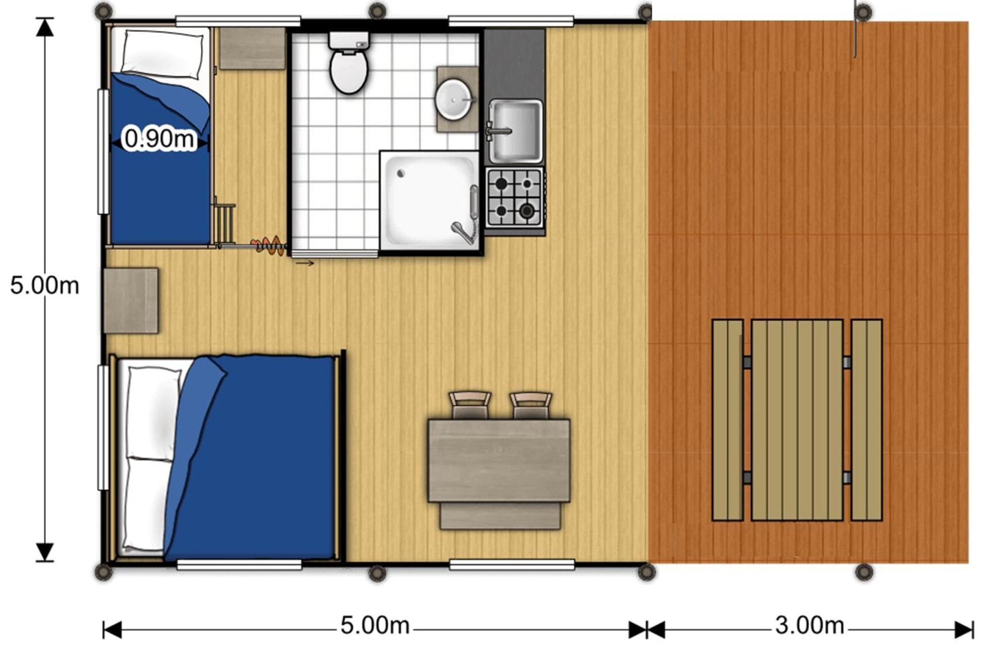 Luxe Safaritenten Petit013 - Nieuw Tilburgo Quarto foto